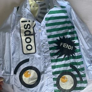 FENDI Boys Button Up Shirt 💙💙💙